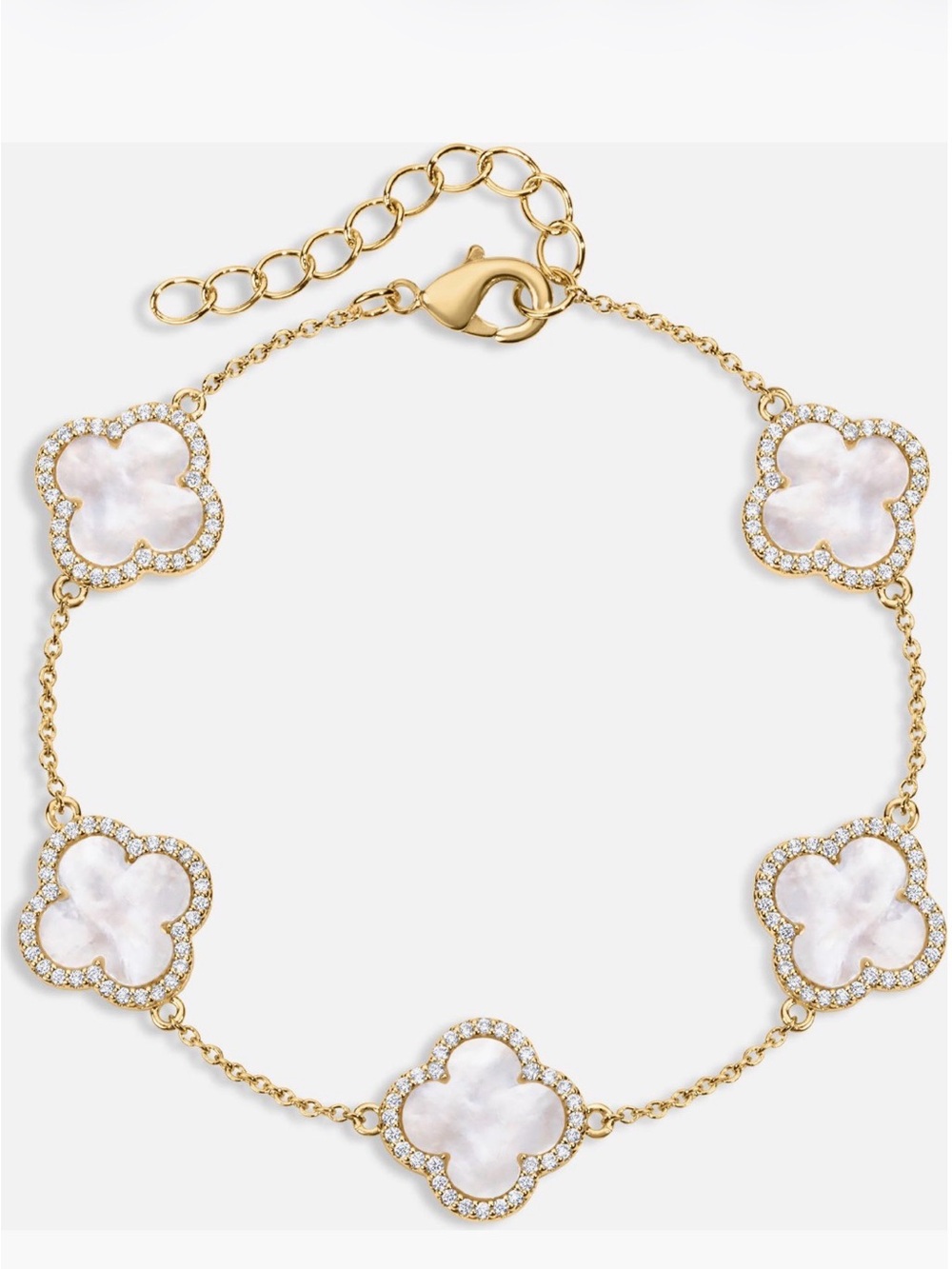Electric Picks Icon White Bracelet